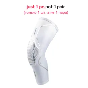 1 Piece Basketball Kneepads Elastic Foam Volleyball Knee Pad Protector Fitness Gear Sports Training Support Bracers