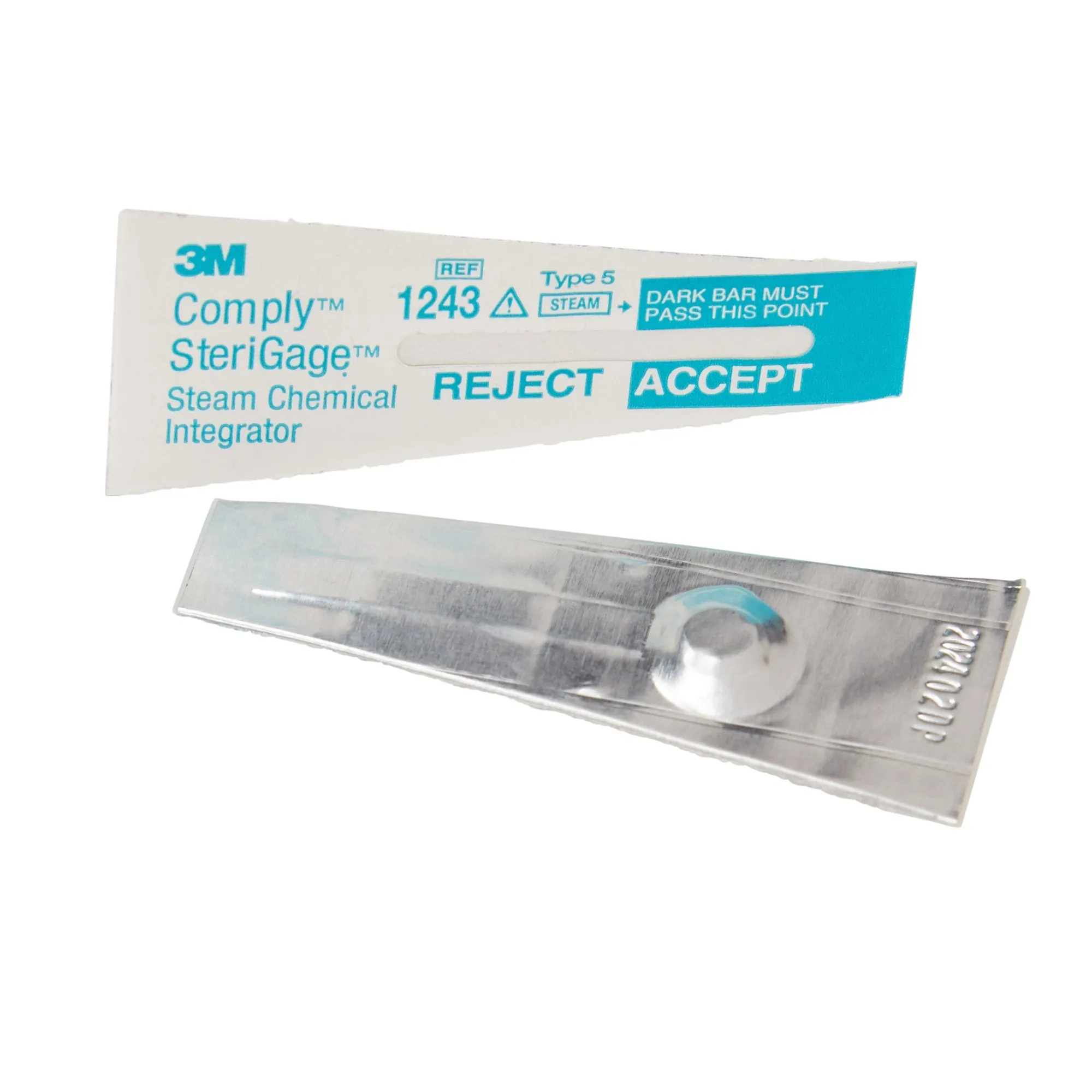 3M™ Comply™ SteriGage Chemical Integrator, Steam, 1 Bag