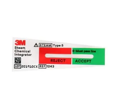 3M Comply SteriGage Chemical Integrator, Steam