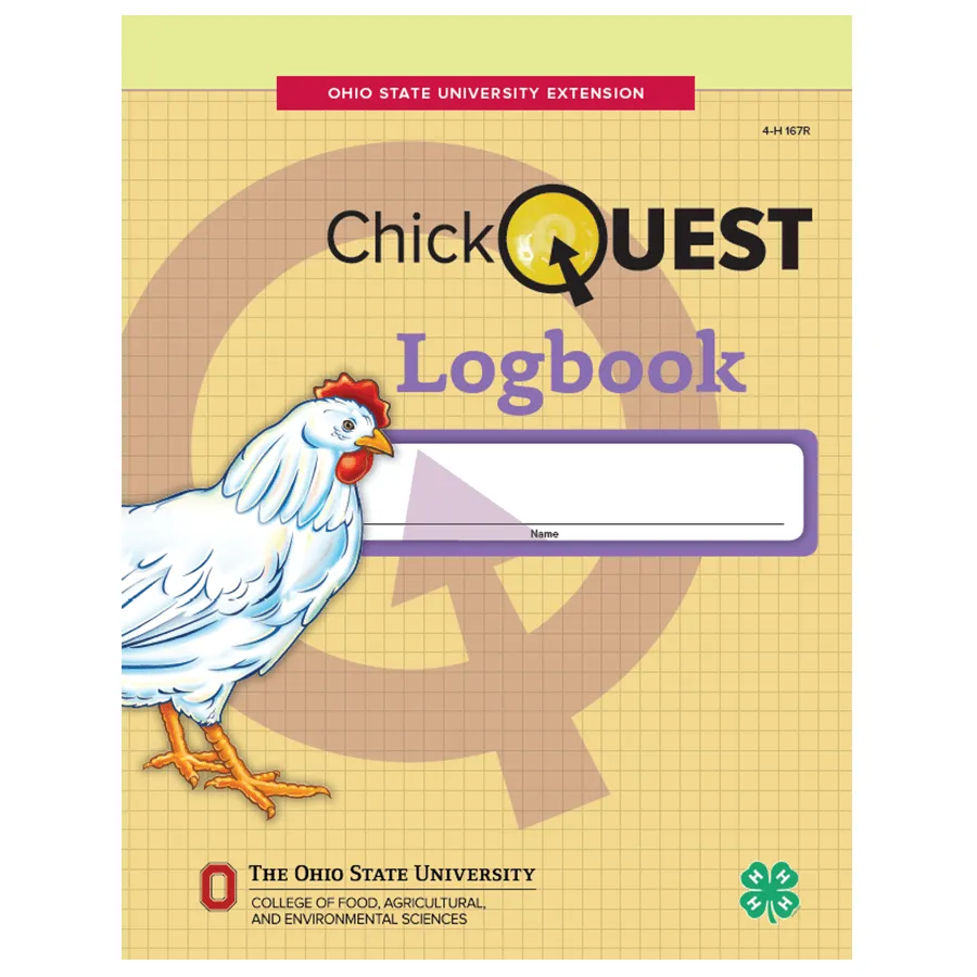 ChickQuest Logbook: Set of 25