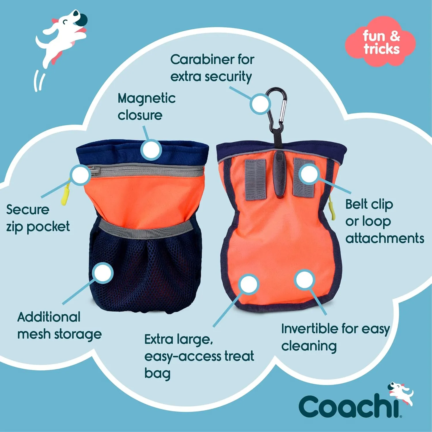 CoA Coachi Pro Training Treat Bag