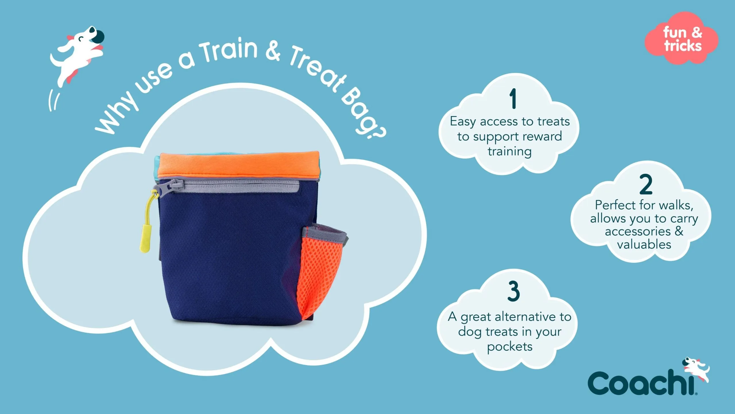 COACHI TRAIN & TREAT BAG