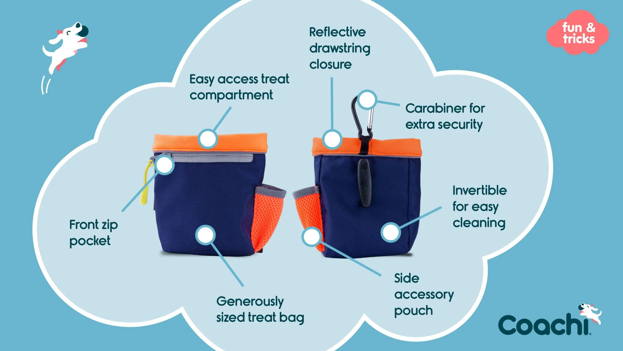 COACHI TRAIN & TREAT BAG