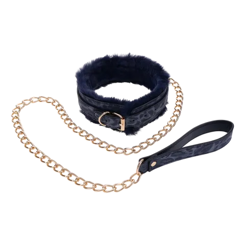 Cougar Fur Collar & Leash