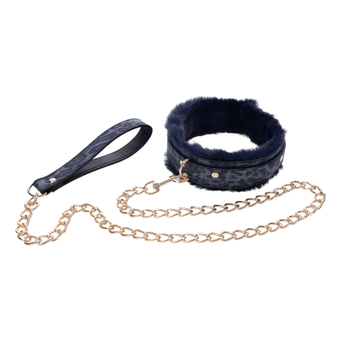 Cougar Fur Collar & Leash