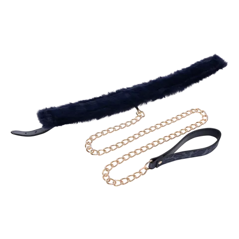 Cougar Fur Collar & Leash