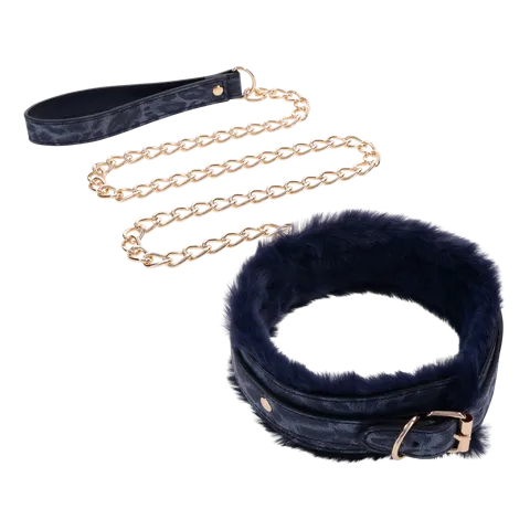 Cougar Fur Collar & Leash