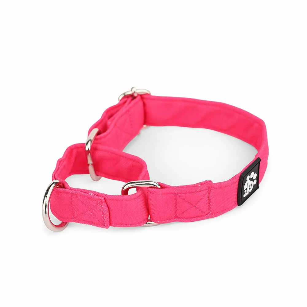 Dear Pet Classic Martingale Pink Dog Collar