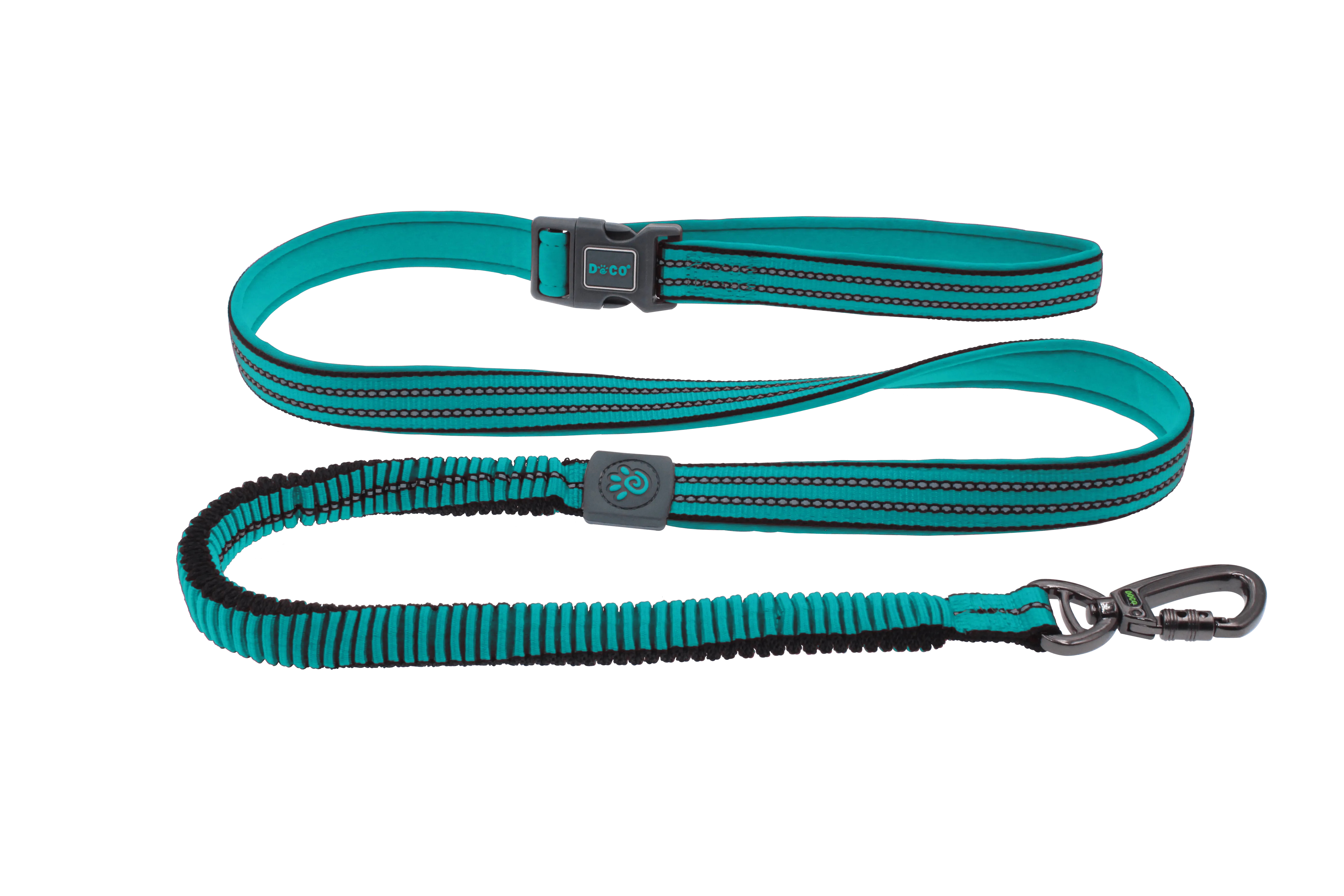 DOCO® VARIO Easy Snap™ BUNGEE Nylon Dog Leash - 6ft