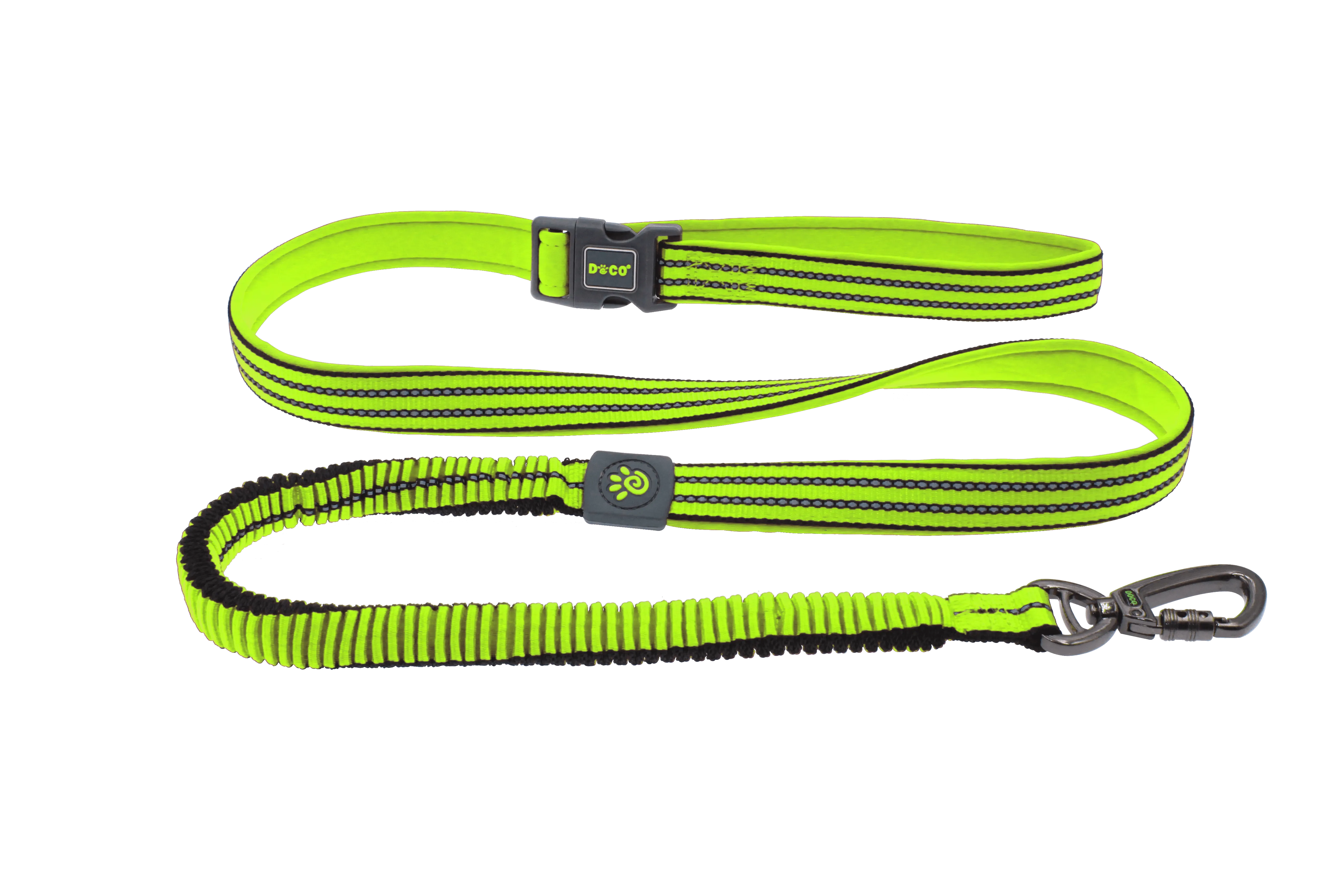 DOCO® VARIO Easy Snap™ BUNGEE Nylon Dog Leash - 6ft