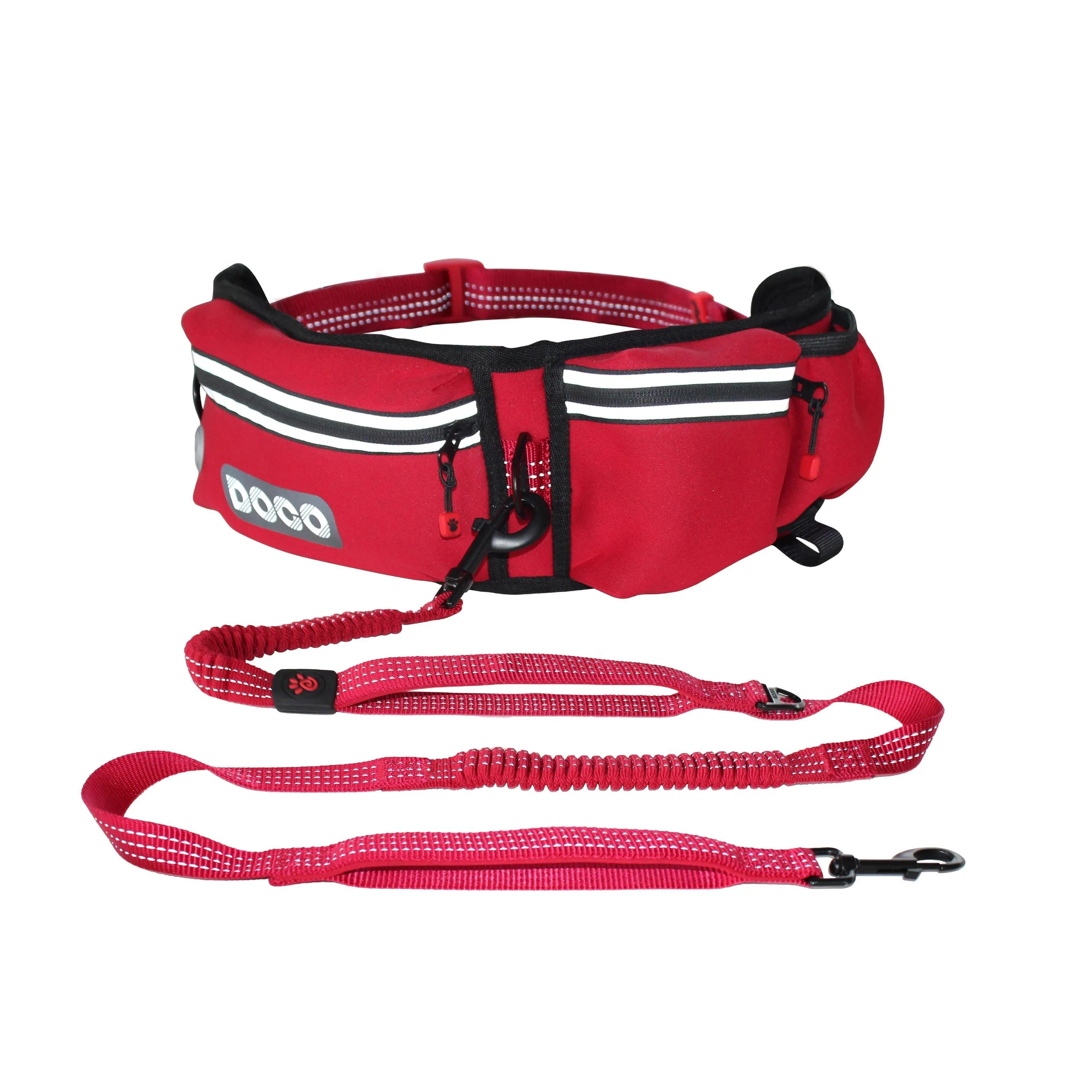 DOCO®Jogging Belt with Bungee Dog Leash Hands Free