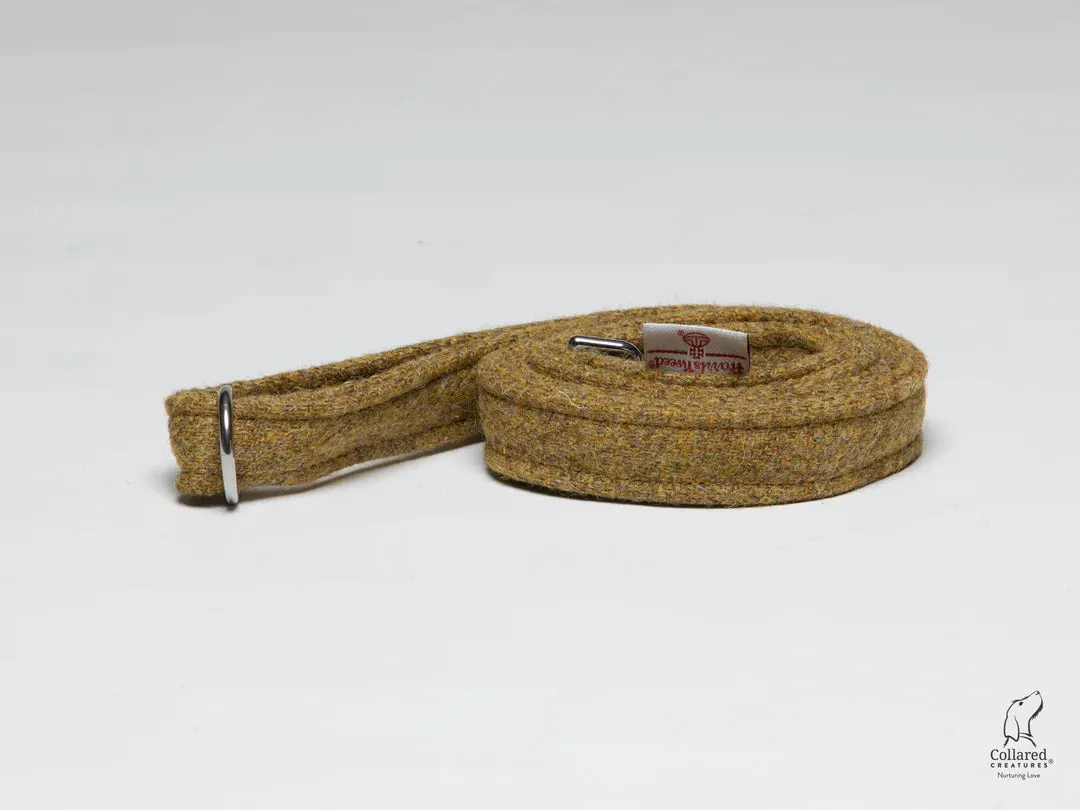 Harris Tweed Mustard Twill Luxury Collar