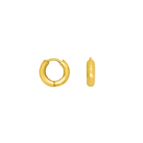 Low Profile Clicker Huggies in Gold - Narrow | Available to Ship October 29, 2024