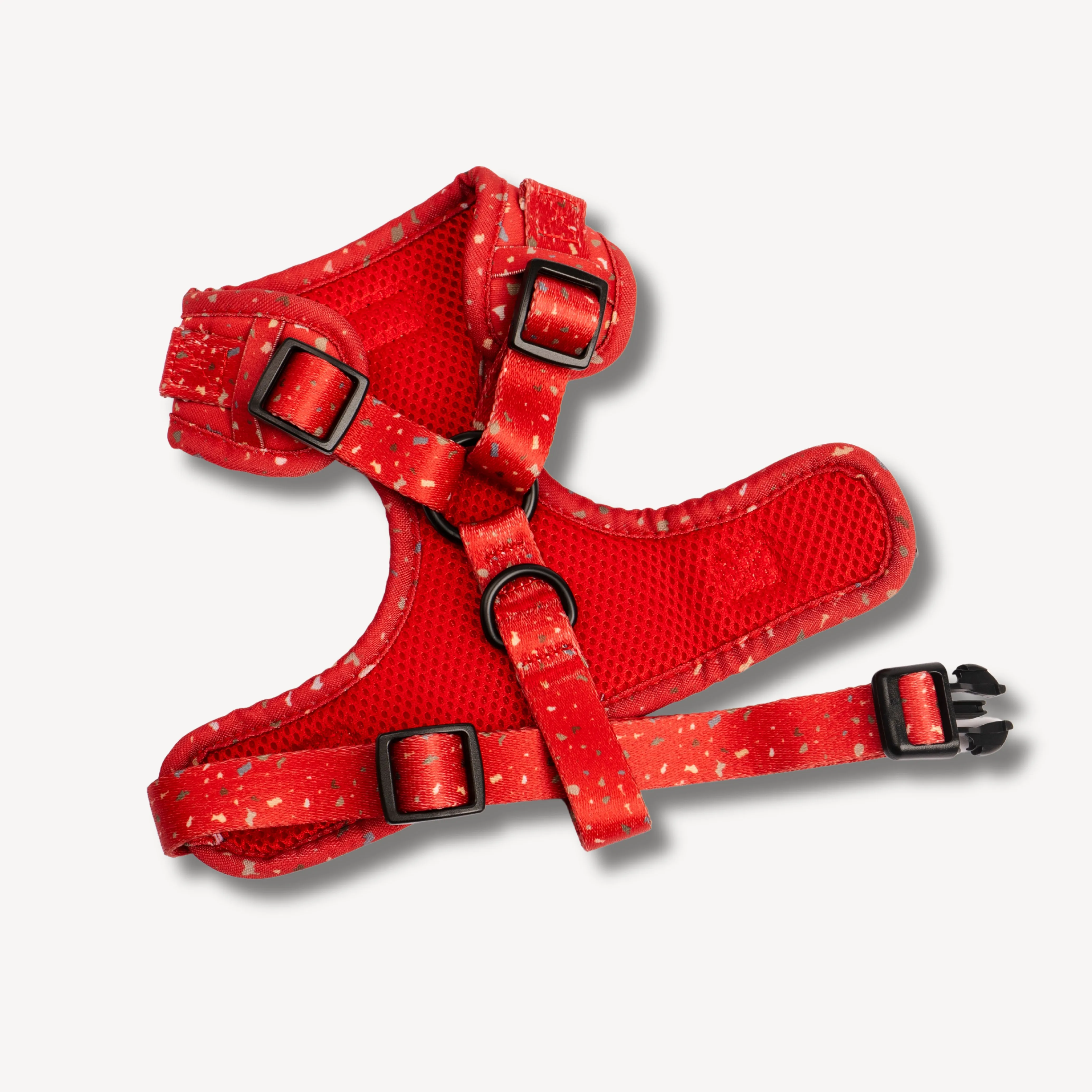 Neo Adjustable Harness in Celebration Red Design