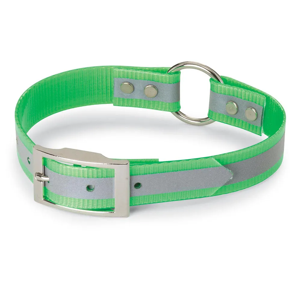 Nite Lite 1" Day-Glo Collar Ring-N-Center with Reflective Strip