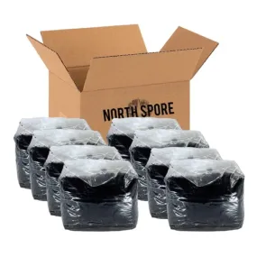 NORTH SPORE Boomr Bag Sterile Manure-Based Mushroom Substrate | 8-Pack