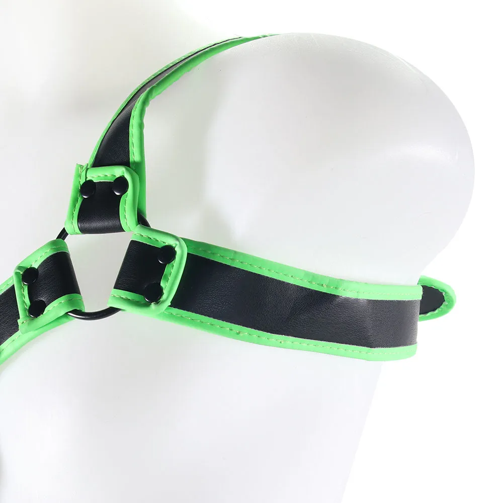 Ouch! Glow In The Dark Upper Body Harness /M