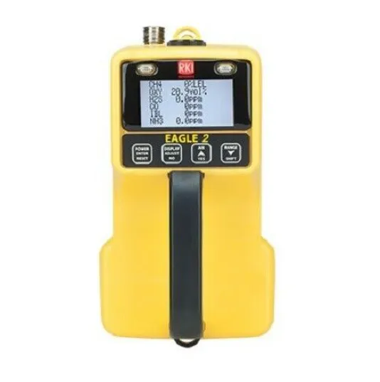 RKI 722-001-I-TR1 Eagle 2 Portable Monitor for H2(0-5%) / O2 for Transformer Gas