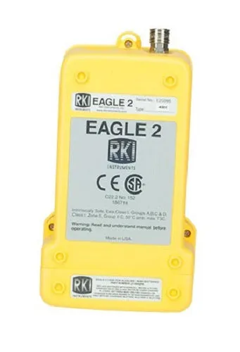 RKI 722-001-TT Eagle 2 Portable Monitor for LEL & PPM/O2 Tank Testing USA Made