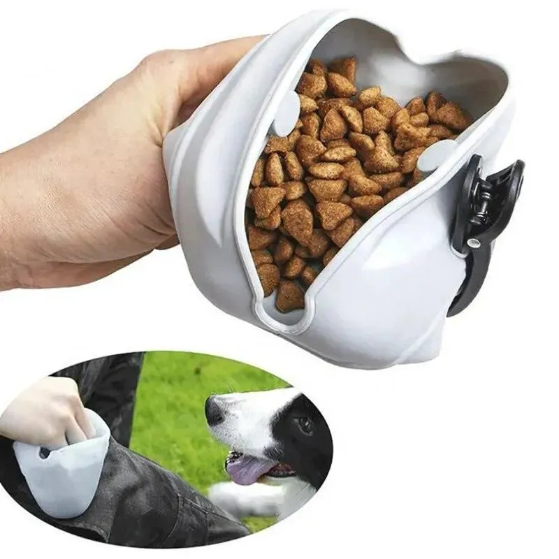 Safe Silicone Dog Treat Pouch