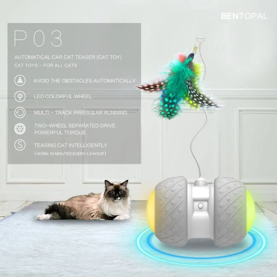 Smart Interactive Electronic Cat Toys - Perfect Play for Indoor & Outdoor Cats!