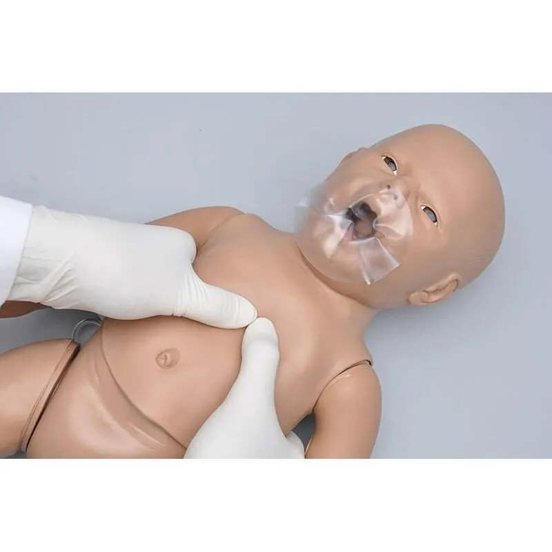 Susie® and Simon® Newborn CPR Simulator w- OMNI® Code Blue Pack, Light