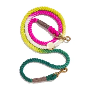 The Radish Cotton Rope Dog Leash | Bolt Snaps, Adjustable