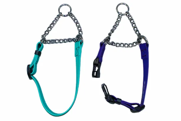 Thin BioThane Adjustable Martingale Collars w/Snap