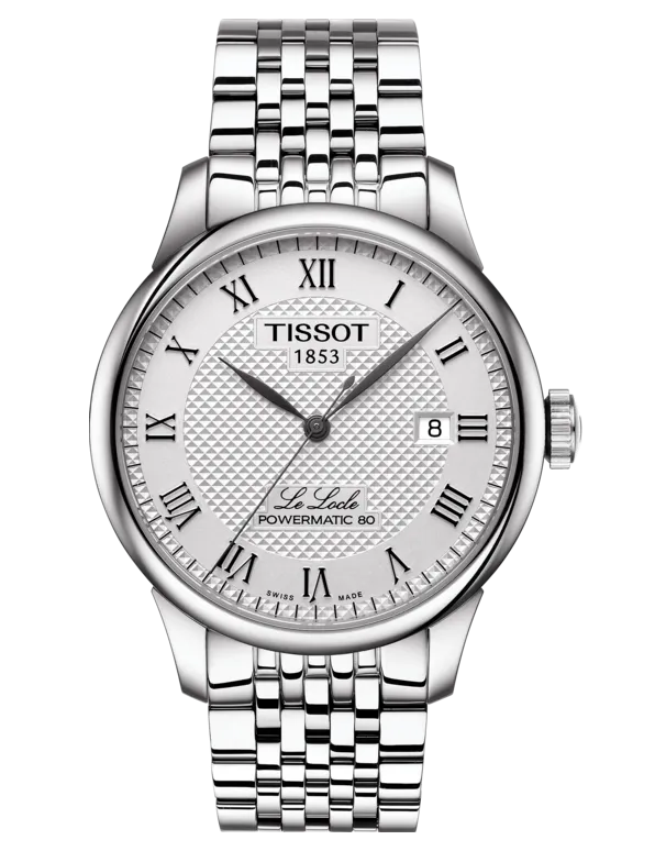 Tissot T-Classic Le Locle Powermatic 80 Automatic Watch - T006.407.11.033.00 - 764167